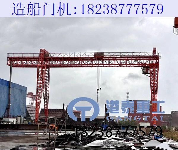 山东大连造船龙门吊的主要装置及功能