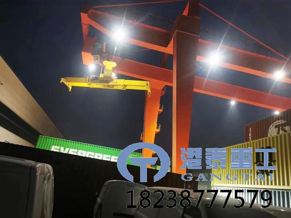 桁架式主梁的集装箱龙门吊结构特点