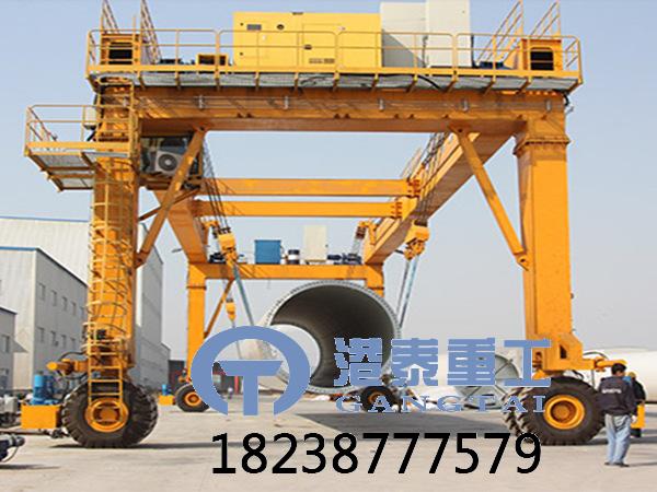 关于轮胎式集装箱龙门吊的三大技术特点