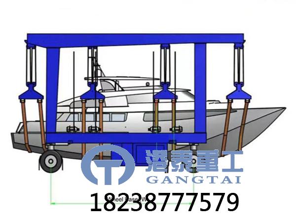 轮胎式游艇搬运机的维护保养 20T游艇轮胎吊销售
